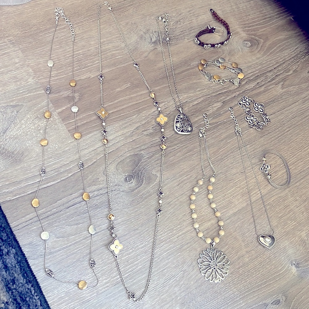 Brighton jewelry lot of 9 pieces